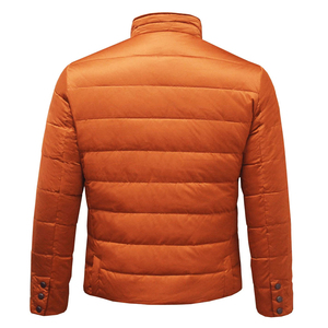 Veste d'hiver personnalisée de haute qualité pour hommes Veste à bulles avec poches Vente en gros Veste à bulles avec logo personnalisé imprimé OEM - Product Image 2