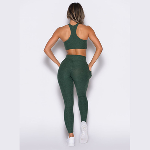 Custom Logo V Shape No front Seam Elastic Waist Breathable <b>Leggings</b> High Waist Active Wear <b>Leggings</b> <b>Green</b> Gym <b>Leggings</b> for <b>Women</b> - Product Image 5