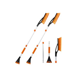 Thiết kế sáng tạo găng tay với có thể tháo rời tuyết làm sạch bàn chải & mở rộng nhôm xử lý xe kính chắn gió <span class=keywords><strong>Ice</strong></span> <span class=keywords><strong>scraper</strong></span> - Product Image 5