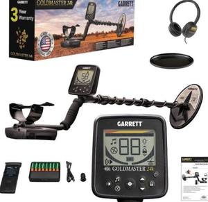 Détecteurs de métaux Garrett Gold-Master 24 carats de qualité supérieure pour adultes - Écouteurs filaires inclus - Product Image 1