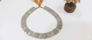 Collar de Cuentas Naturales de Primera Calidad, Piedras Preciosas Facetadas Sueltas, Joyería, Collar de Piedra Lunar, Collar Artesanal - Product Image 2