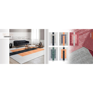 Série EMILY Collection d'accessoires pour la maison à motifs géométriques - Product Image 1