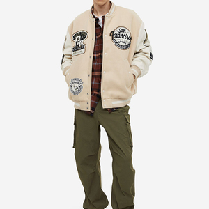 Pantalon de jogging cargo décontracté pour hommes Cordon de serrage Taille Plusieurs poches - Product Image 1