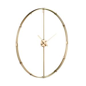 Grande Horloge Murale en Métal de Style Moderne de 42cm, Design d'Aiguille d'Art de Luxe, Face Unique, pour Salon Intérieur Placement - Product Image 2