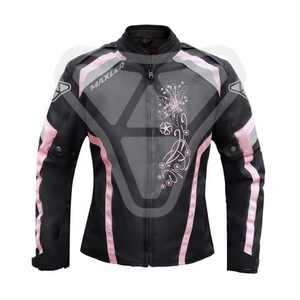 Chaqueta de moto impermeable para todas las estaciones con detalles reflectantes, chaqueta de montar corta aprobada por CE con Textil transpirable - Product Image 1