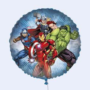 Globo de Aluminio de los Vengadores de 46 cm, Decoraciones para Fiestas, Bolsa de 2 Piezas - Product Image 1