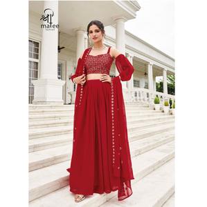 Nuevo Exclusivo de moda Lehenga Choli Party Wear Vestidos de novia Precio bajo Lehenga Choli al precio al por mayor de La India - Product Image 1