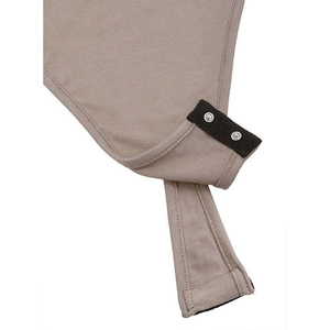 บอดี้สูทสำหรับผู้หญิงบอดี้สูทแขนกุดเข้ารูปเซ็กซี่สีพื้น - Product Image 4