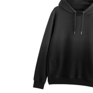 Heavyweight Plain Black Pullover <b>Hoodie</b> for <b>Men</b> Winter Fleece Hooded Sweatshirt Bulk Wholesale Top Market Brand Custom Style - Product Image 5