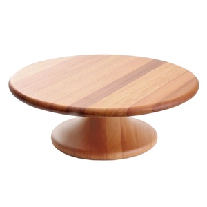 High Quality <b>Wood</b> <b>Cake</b> and Dessert Stand for Serving <b>Cake</b> with Metal Handle Tools Round Creative Modern <b>Cake</b> & Pastries Stand - Product Image 2