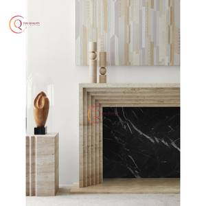 เชิงเทียนหินอ่อนทำด้วยมือเพิ่มสัมผัสของความหรูหราและความอบอุ่นให้กับห้องใดๆด้วยการออกแบบที่ไม่ซ้ำใครเหนือกาลเวลา - Product Image 4