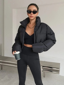 แจ็กเก็ตทรงปลาปักเป้ามีซิปแบบพรีเมียมเสื้อแจ็คเก็ตแบบหนาสำหรับฤดูหนาวสไตล์ดีไซเนอร์ - Product Image 6