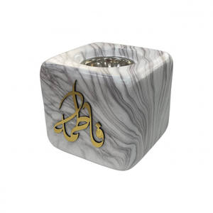 Quemador Bakhoor de acabado Natural para forma personalizada para Decoración de mesa quemador de incienso con estilo árabe para uso en el hogar y el Hotel - Product Image 2