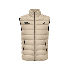 Wholesale Solid Canvas Casual Waterproof Padded Puffer <b>Gilet</b> Sleeveless Jacket Custom Logo Men Winter Utility Bubble Vest - Product Image 3