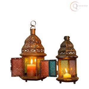 Candelabro de Metal de Primera Calidad para Uso en Ramadán |   Diseño Elegante, Impermeable y Duradero para el Ambiente del Hogar, Cafeterías y Restaurantes - Product Image 6