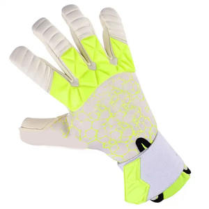 Gants de Football en cuir adultes professionnels pour l'entraînement des gardiens de but Équipement respirant Protection des doigts pour l'entraînement sportif - Product Image 2