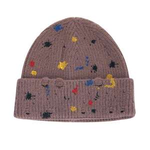 Haute qualité femme acrylique hiver Beanie personnalisé tricot crâne casquette nouveauté en gros accessoire saisonnier pour l'automne - Product Image 1