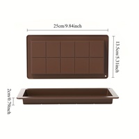 Les moules à chocolat en silicone extra-large sont des outils de cuisine essentiels pour le remplissage des barres de chocolat et la fabrication de bonbons moules à chocolat