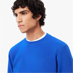 Jersey azul de ajuste relajado de diseño personalizado OEM, sudadera duradera para deportes al aire libre, sudadera de estilo moderno - Product Image 4