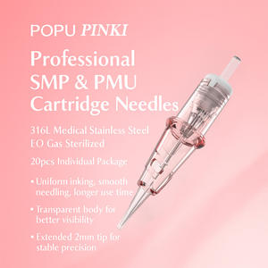 POPU Premium PMU kartuş iğne | OEM/ODM özel kalıcı makyaj kartuşu CE sertifikalı özel etiket PMU kartuş iğne - Product Image 4