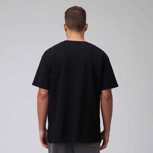 T-shirt Premium à épaules tombantes en coton French Terry 220 g/m², coupe oversize, décontracté pour l'été, personnalisable, OEM, marque privée, fournisseur d'usine - Product Image 3