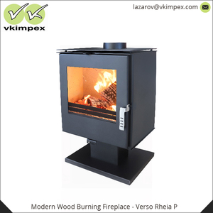 Poêle à bois d'intérieur au Design moderne, haute efficacité de chauffage pour hôtel, Villa, appartement de bulgarie - Product Image 3