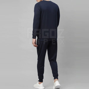Conjunto de chándal de ropa de calle personalizado para hombre, nuevo diseño de algodón, chándal transpirable para hombre - Product Image 3