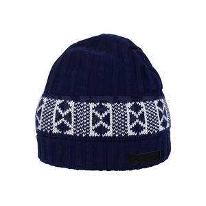 OEM personnalisé hiver chaud Beanie 100% laine épais chapeau pour les femmes multicolore Camouflage respirant imperméable matériel en gros - Product Image 1