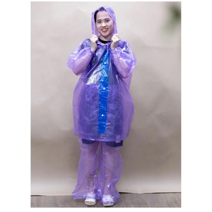 เสื้อกันฝนสำหรับปั่นจักรยานแบบพกพาขนาด120ซม. นำกลับมาใช้ใหม่ได้ - Product Image 3