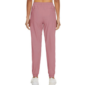 Pantalons d'hiver pour femmes à prix bas, avec taille élastique, en toile, design de logo personnalisé et service OEM - Product Image 2