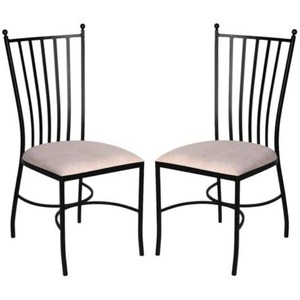 เก้าอี้โลหะที่สวยงามพร้อมกรอบโค้งและที่นั่งที่หรูหราเพื่อความสะดวกสบายที่เหนือกว่าและการออกแบบวินเทจคลาสสิกที่น่าสนใจ - Product Image 5