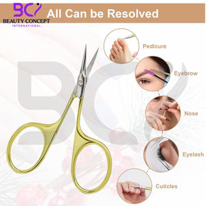 Tijeras para Cutículas 2026 OEM, Producto de Última Generación, Hoja Curva, Mango Redondeado, Punta Fina, para el Cuidado de las Manos - Product Image 5
