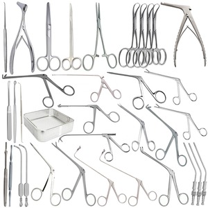 Juego de Instrumentos FESS, Kit Completo de Cirugía Endoscópica de Senos Paranasales para Procedimientos ORL, Herramientas de Acero Inoxidable de Precisión - Product Image 6