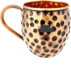 Lo mejor para fiestas de cócteles de cerveza, taza de cobre de mula de Moscú martillada a mano para fiestas de aniversario y otros mejores regalos - Product Image 2