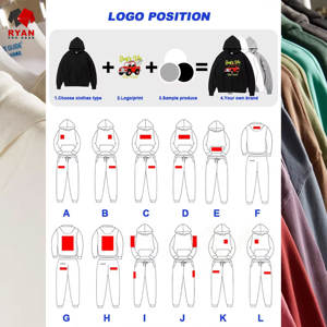 Sweat-shirt personnalisé pour homme 100% coton Tissu confortable et respirant avec logo personnalisé sur le devant Service ODM - Product Image 3