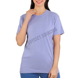 เสื้อยืดผู้หญิงผ้าคอตตอนเนื้อนุ่มเป็นมิตรต่อสิ่งแวดล้อม, เสื้อผ้าแนวสตรีทสวมใส่สบายๆน้ำหนักเบาระบายอากาศได้ดีแห้งเร็ว - Product Image 1