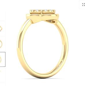 Aniva เครื่องประดับแหวนหมั้นเพชรธรรมชาติแหวนแต่งงาน10K 14K 18K เครื่องประดับทองแท้ - Product Image 4