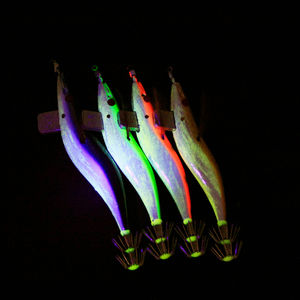 BOCEAN LASER Luminous Squid Jig Señuelo de pesca Squid Hook Egi Brilla en la oscuridad - Product Image 5