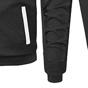 ชุดวอร์มซิปสวมใส่สบาย คุณภาพสูง ทันสมัย เหมาะสำหรับวิ่ง ออกกำลังกาย และใส่ในชีวิตประจำวัน ชุดวอร์มผู้ชาย โพสต์โดย Dress Sports - Product Image 4