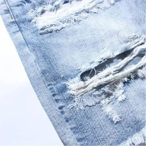 Người Đàn Ông Của Phong Cách Mới Giản Dị Ngoài Trời Bermuda Quần Short Tùy Chỉnh Giữa Eo Denim Với Chất Liệu Tốt Nhất Vải Vải Rửa Kỹ Thuật - Product Image 4