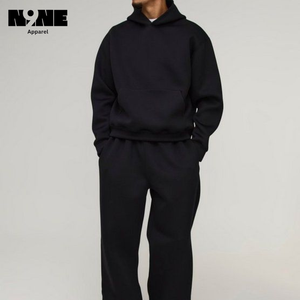 Fabricante de Ropa Deportiva Personalizada OEM, Conjuntos de Sudadera con Capucha de Verano para Hombre, de Alta Calidad, 100% Algodón, Talla Grande - Product Image 2