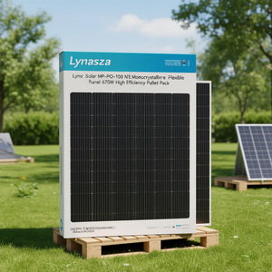 แผงโซลาร์เซลล์แบบยืดหยุ่น Lynsa Solar MP-PO-100 N-Type Monocrystalline กำลังไฟ 670 วัตต์ ประสิทธิภาพสูง บรรจุในพาเลท - Product Image 3