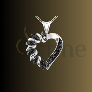 Collier pendentif pour homme et femme Amulette de protection plaquée argent - Product Image 1