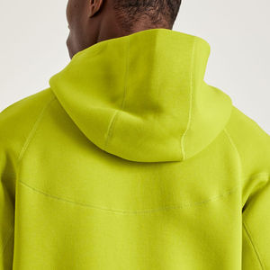 Sweat à capuche pour homme de qualité supérieure, 100% coton, doublé pour l'hiver, anti-froissement, respirant, fermeture éclair, séchage rapide, manches longues, tendance - Product Image 6