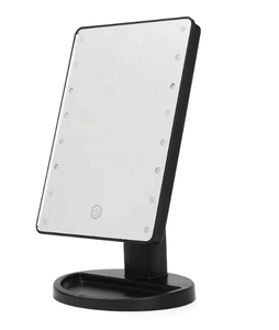 Espejo Portátil de Princesa, Espejo de Maquillaje con Luz para Higiene y Limpieza, Pantalla Táctil LED de Escritorio - Product Image 5