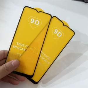 อุปกรณ์ป้องกันหน้าจอกระจกเทมเปอร์9D 9H แบบบางเฉียบกาวเต็มรูปแบบสำหรับโทรศัพท์มือถือกันรอยขีดข่วน - Product Image 5