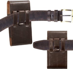 Ốp điện thoại da bền, chống nước, chống sốc, có giá đỡ dây lưng và hỗ trợ sạc không dây cho tất cả các loại điện thoại di động - Product Image 3