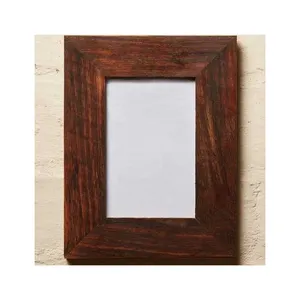 Edler Look einfaches Design Wandbehang oder Tischplatte Bilderrahmen Klapp rahmen MDF Holz Foto rahmen mit Glas zu einem guten Preis