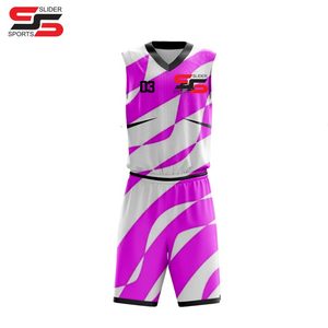 Uniforme de basket-ball fabriqué au Pakistan à un prix abordable Uniforme de basket-ball le plus vendu pour les jeunes - Product Image 5