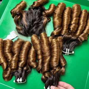 Precio directo del proveedor Extensiones de cabello rizado Cabello humano Super calidad Magic Bounce Curl Hair Bundle Adecuado para mujeres - Product Image 4